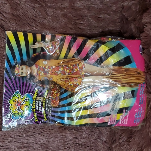 Source Unknown Dresses & Skirts - Groovy 60's Hippie Adult 3pc Costume